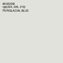 #E0E2DB - Periglacial Blue Color Image